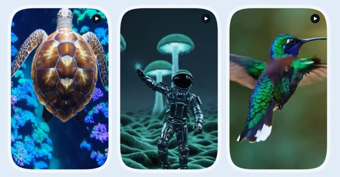 Tela do Bing Video Creator mostrando geração de vídeo por IA com modelo Sora em 2025.