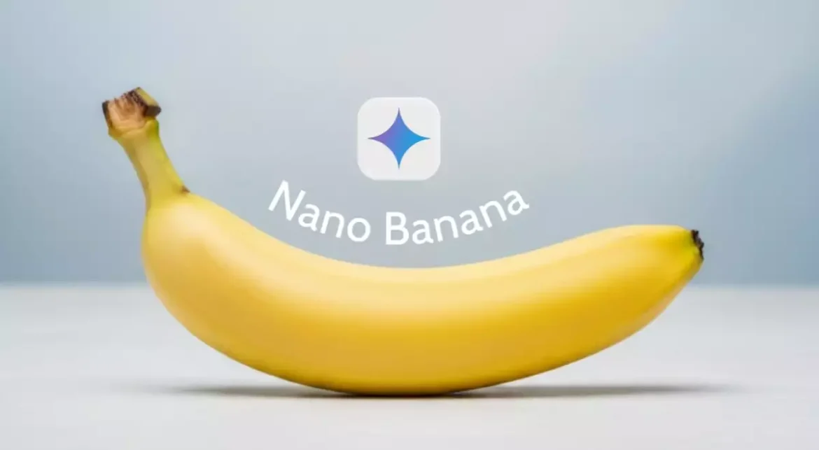 Interface do Nano Banana, ferramenta de inteligência artificial do Google para criação e edição de imagens com alta fidelidade visual.