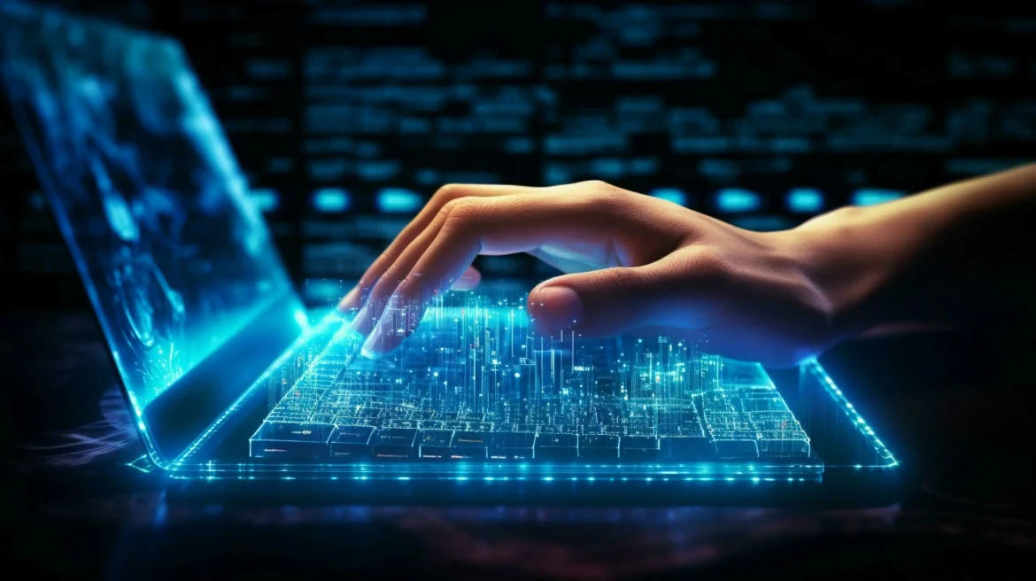 Exemplo de tela mostrando comparação de e-mail profissional antes e depois da revisão com IA.