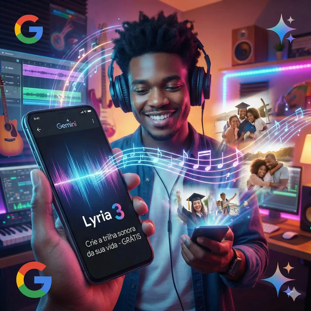 Gemini Lyria 3: como criar músicas com IA para cada momento da sua vida ...
