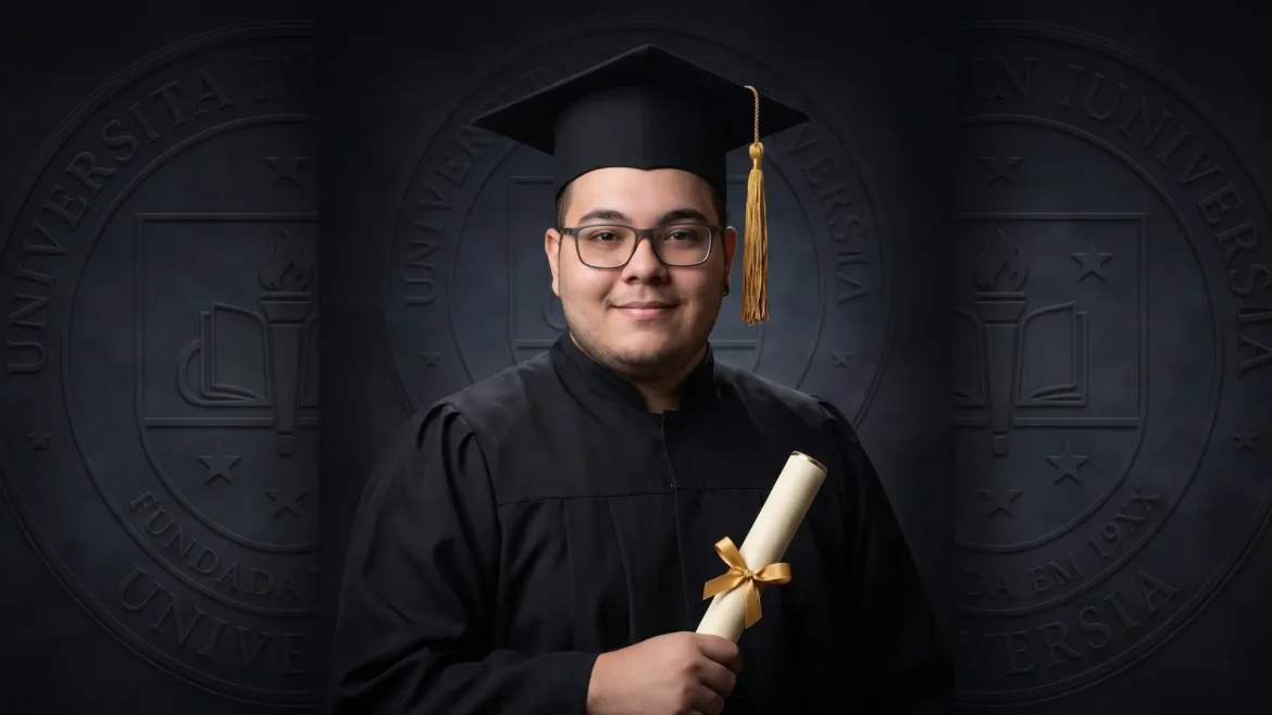 A temporada de formaturas chegou. Cansado dos preços abusivos dos álbuns? Descubra o prompt mestre e o passo a passo para transformar qualquer selfie em uma foto de formatura de estúdio profissional com IA em 2026.