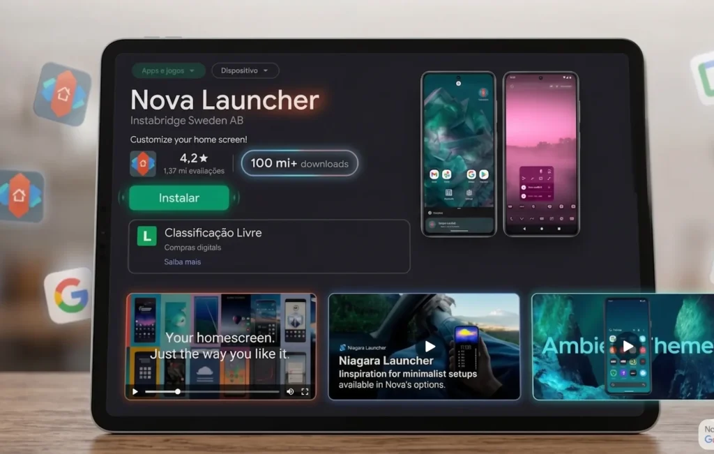 Nova Launcher com IA: a novidade que promete mas a que custo?