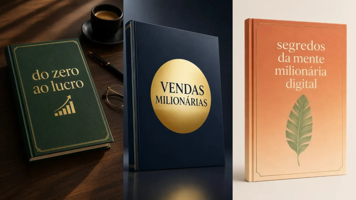 15 prompts prontos para criar capa de ebook no ChatGPT: estilos 3D, flat design e tipografia ousada. Copie, cole e gere capas profissionais em minutos.