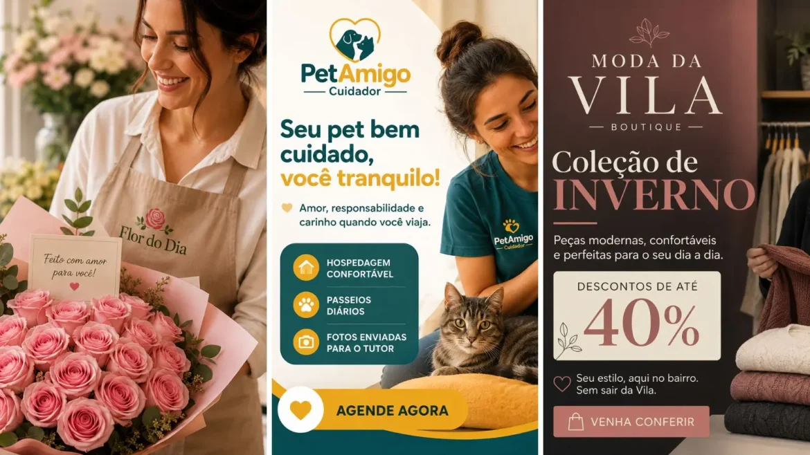 49 combinações de negócio, oferta e estilo visual para gerar anúncios quadrados 1080x1080 com texto em português, cena realista e layout profissional. Copie e publique agora