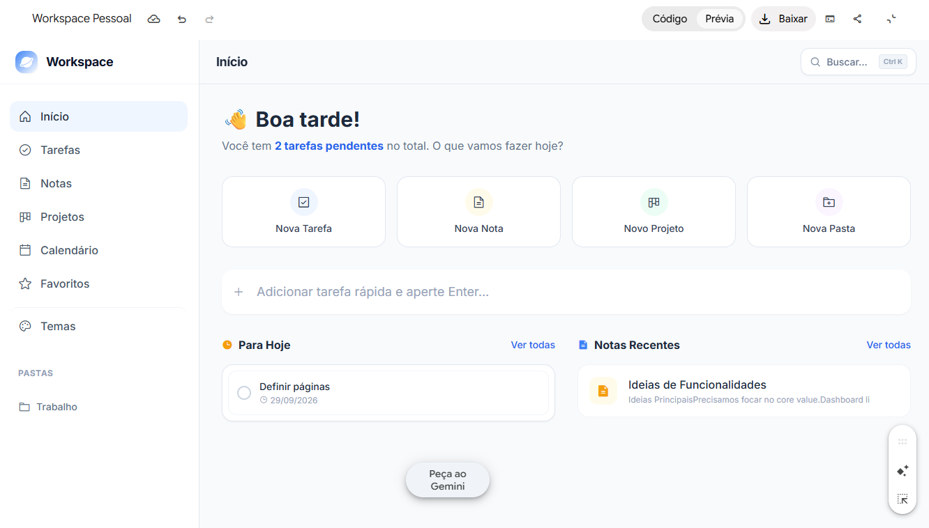O bloco de edição rica suportando inserção visual de imagens locais