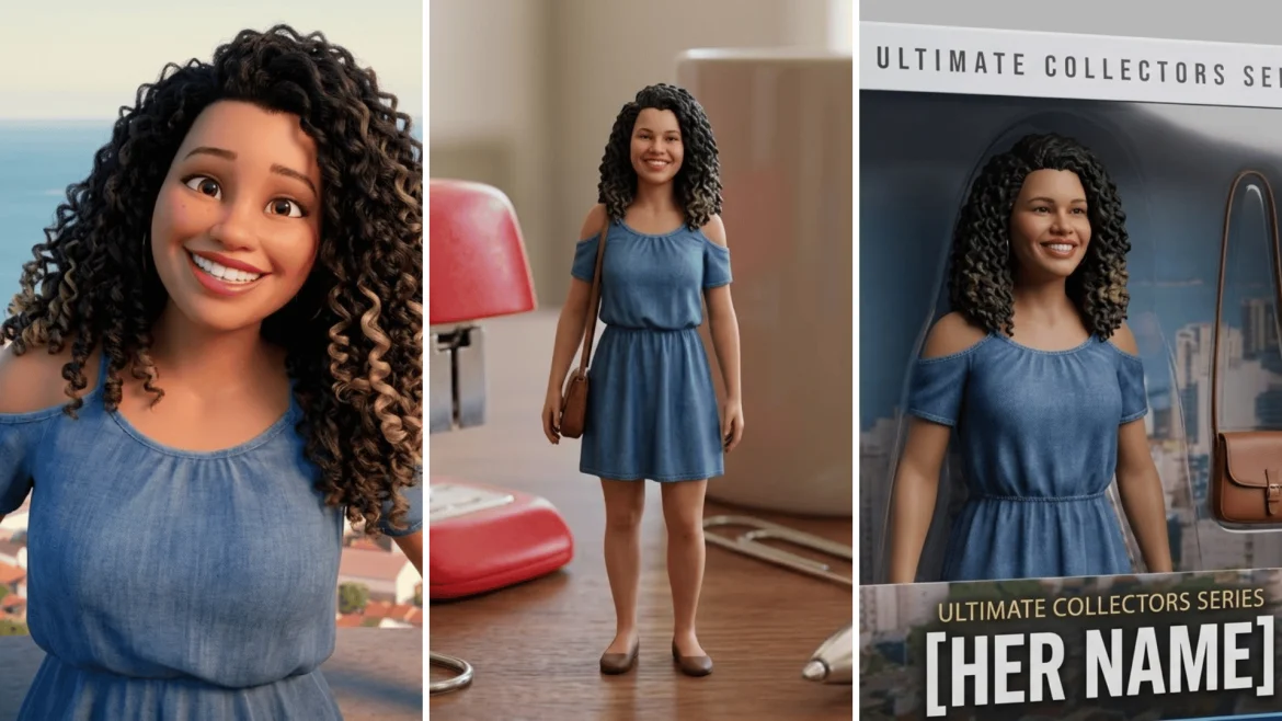 25 prompts para o Gemini recortar seu rosto e inserir em cenários 3D virais — boneco de ação, estilo Pixar, miniatura — sem perder sua identidade