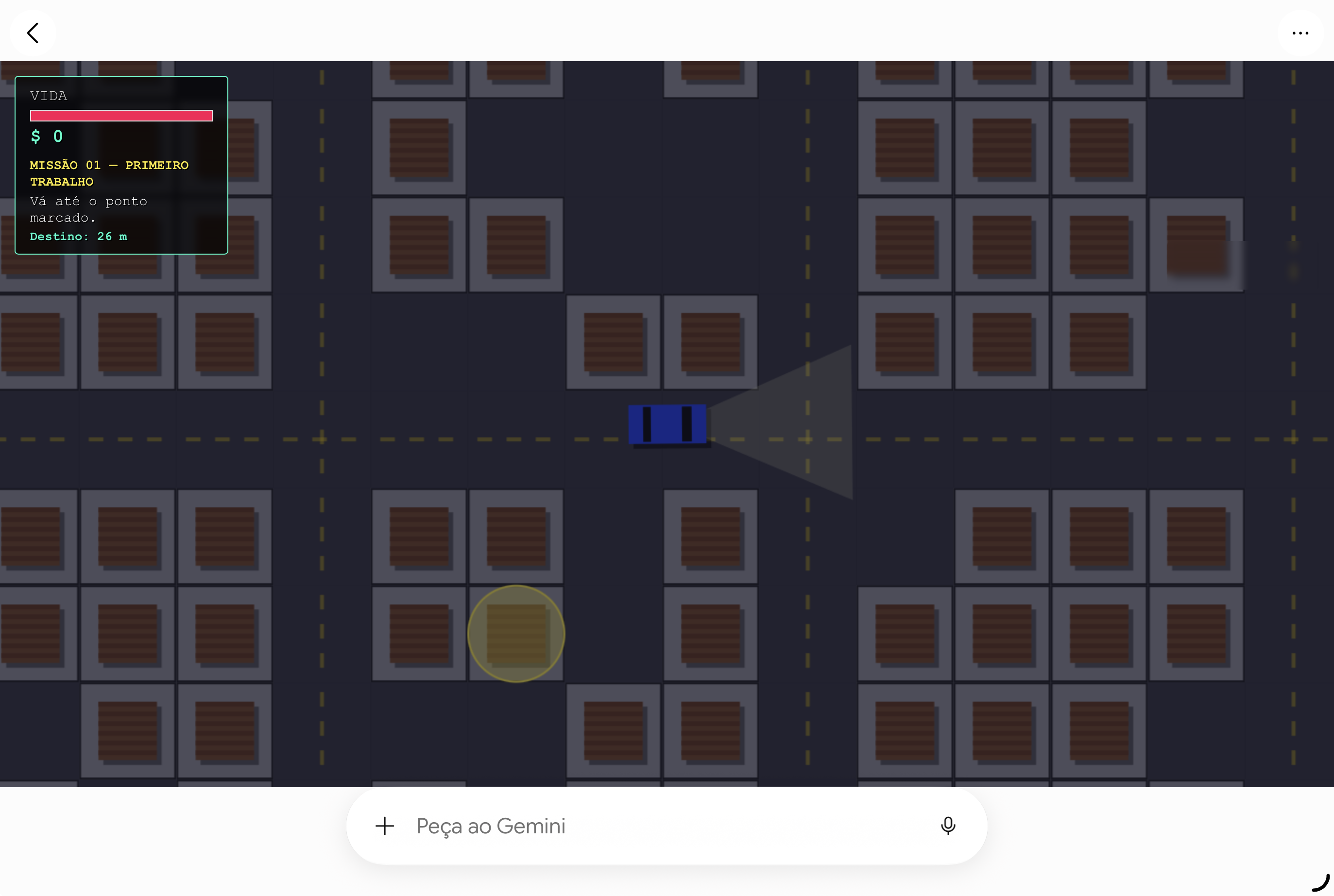 Missão funcional adicionada no hud