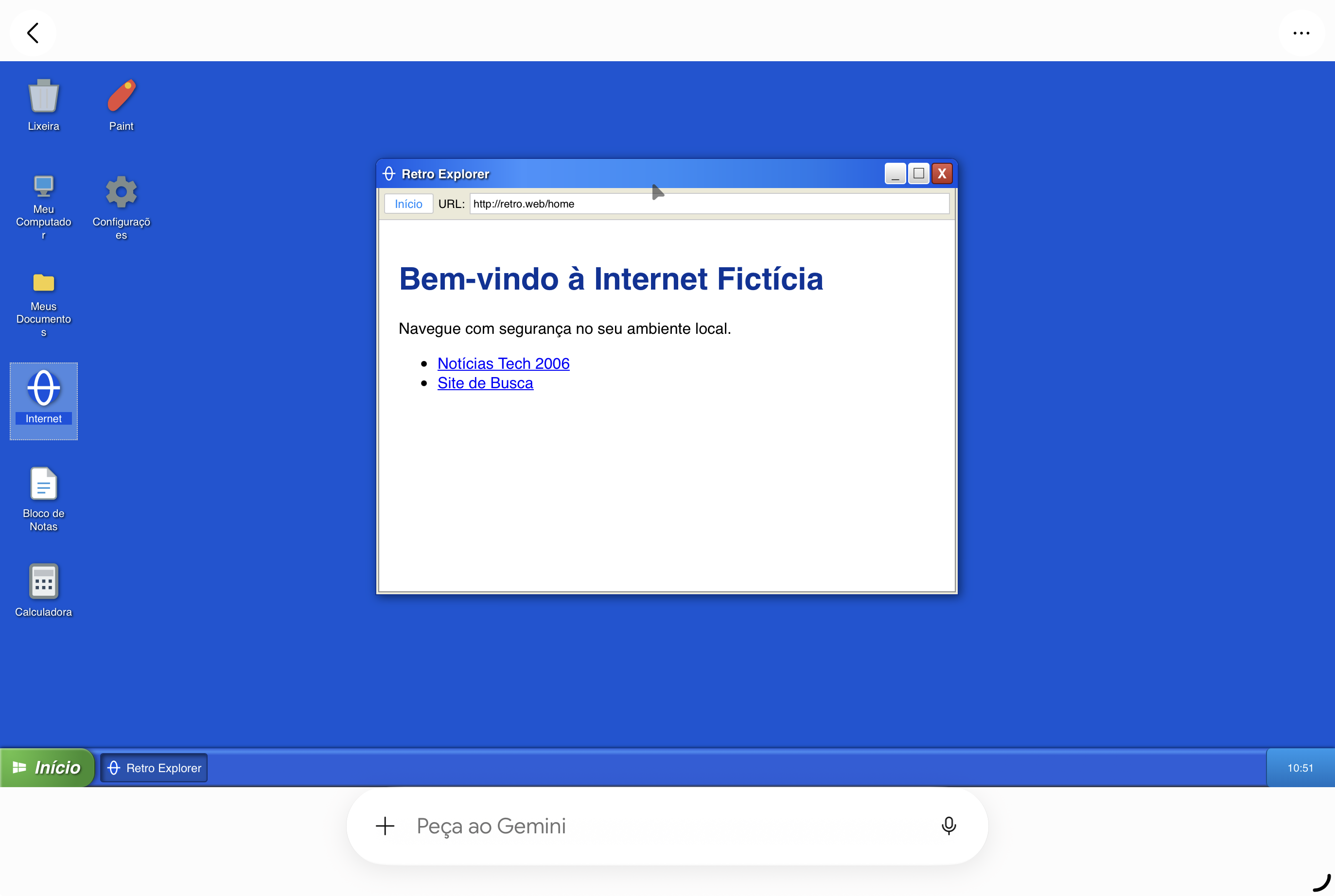Mecanismo de relógio e datas implementado