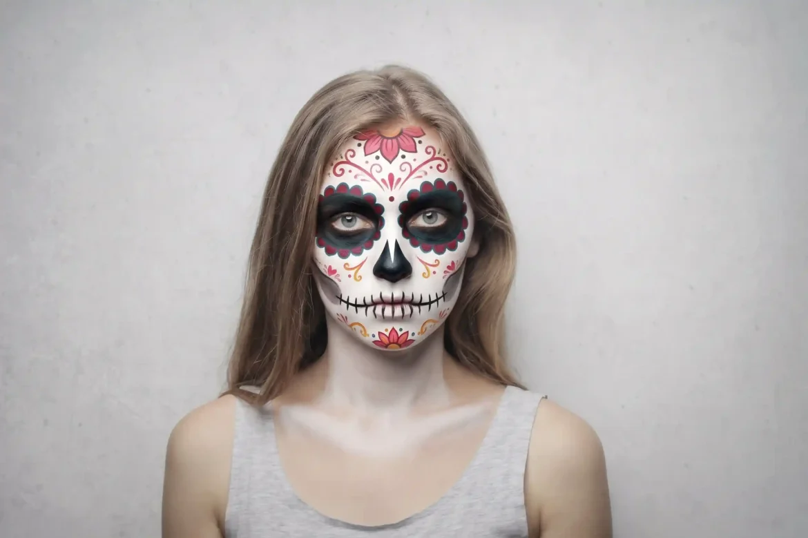 35 prompts em inglês para simular maquiagem artística no seu rosto no Gemini. Halloween, criaturas, dark glam e festas temáticas. Use sua foto como base.