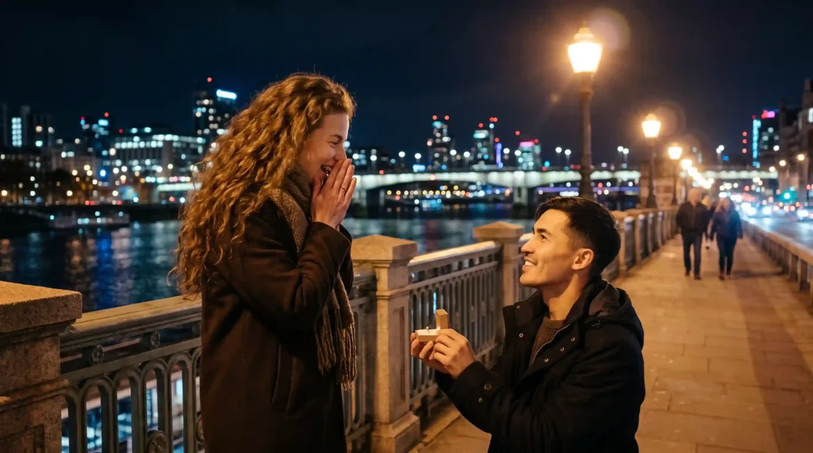 25 prompts para simular o cenário do pedido de casamento no Gemini com a foto do casal. Praia, jardim, terraço e mais. Veja antes de fazer o pedido. Copie e cole.